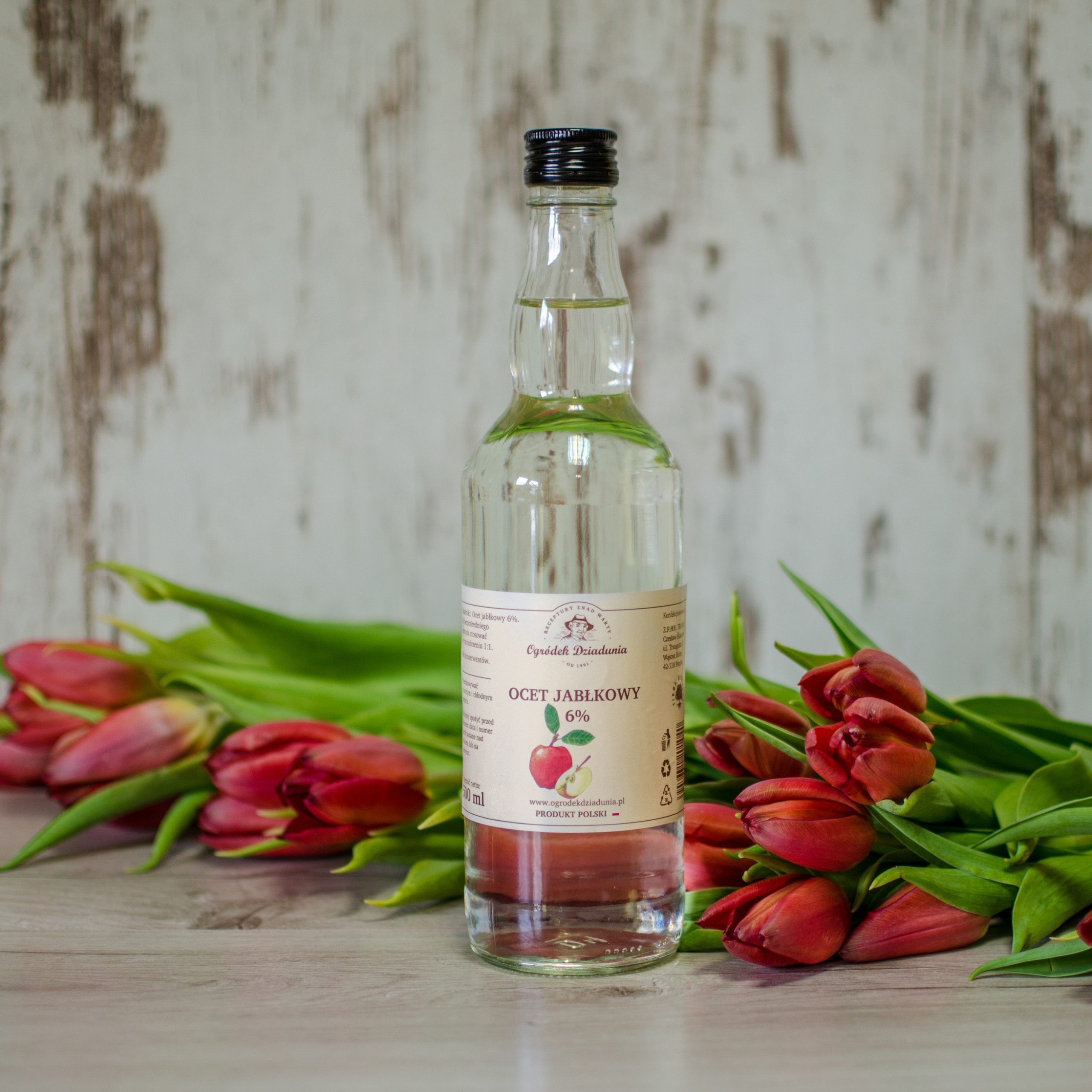 Ocet jabłkowy 500ml Ogródek Dziadunia