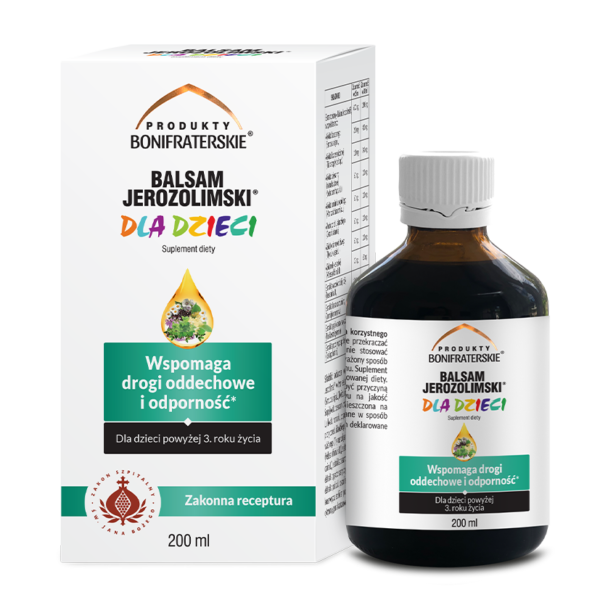 BALSAM JEROZOLIMSKI® DLA DZIECI 200 ml