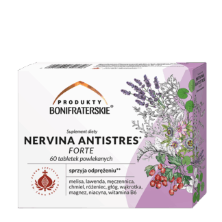 NERVINA ANTISTRES FORTE 60 tabletek powlekanych