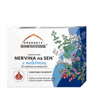 NERVINA na SEN z melatoniną 30 tabletek powlekanych