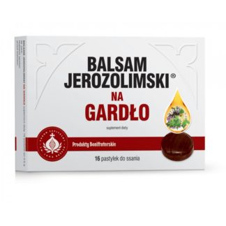 Balsam Jerozolimski na gardło 16 past.