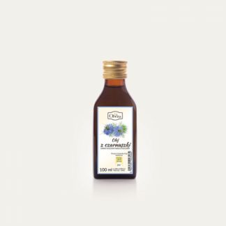 Olej z czarnuszki zimnotłoczony, nieoczyszczony 100ml Zielony Nurt