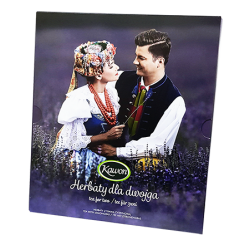 Zestaw "Herbaty Dla Dwojga" w pudełku 2x10 szt Kawon