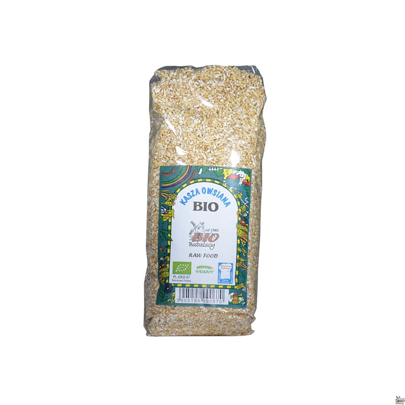 Kasza owsiana BIO 0,5kg Babalscy