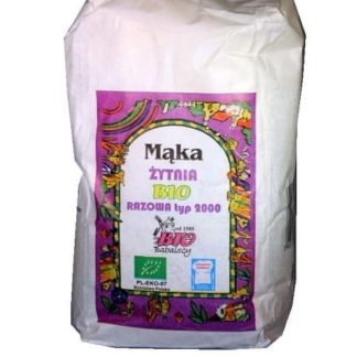 Mąka razowa żytnia BIO Typ 2000 1kg Babalscy